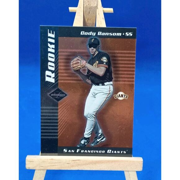 Cody Ransom Rookie #268 Leaf Limited 2001 Donruss SP 471/1000 - Picture 2 of 5